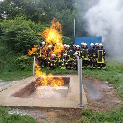 Gasbrandausbildung im FTZ Schneeberg